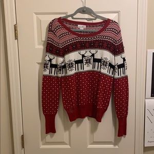 Christmas sweater size LARGE